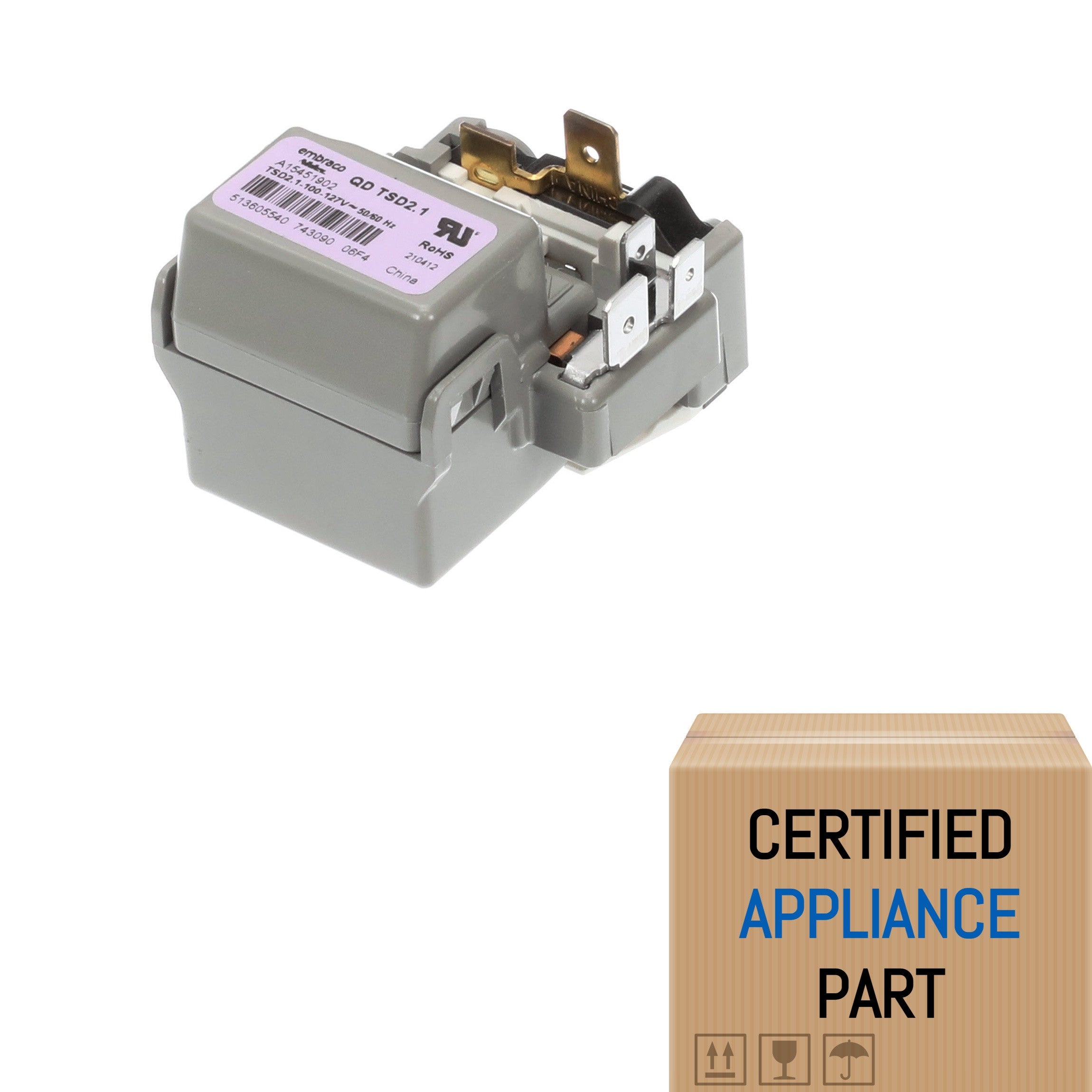 AP7017792-A PS16555735 For OEM Frigidaire Refrigerator Starter Part # Model