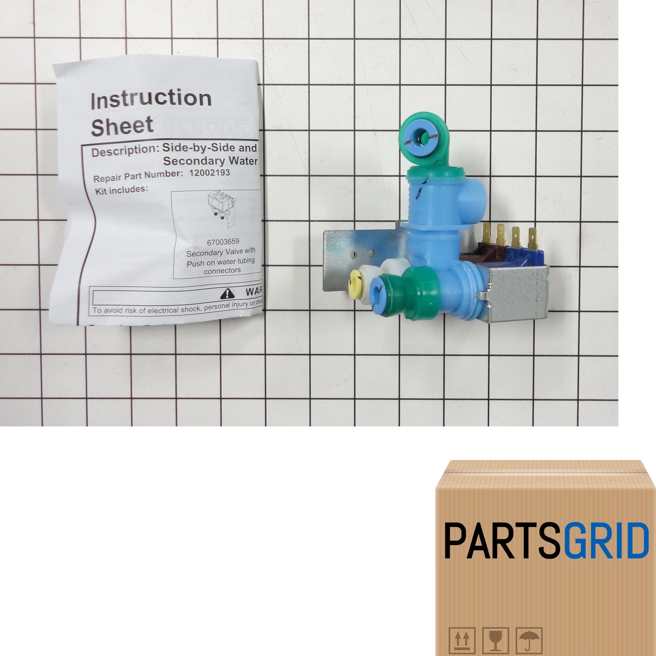 AP4009555-A PS2003637 For OEM Kenmore Refrigerator Water Valve Kit Part # Model