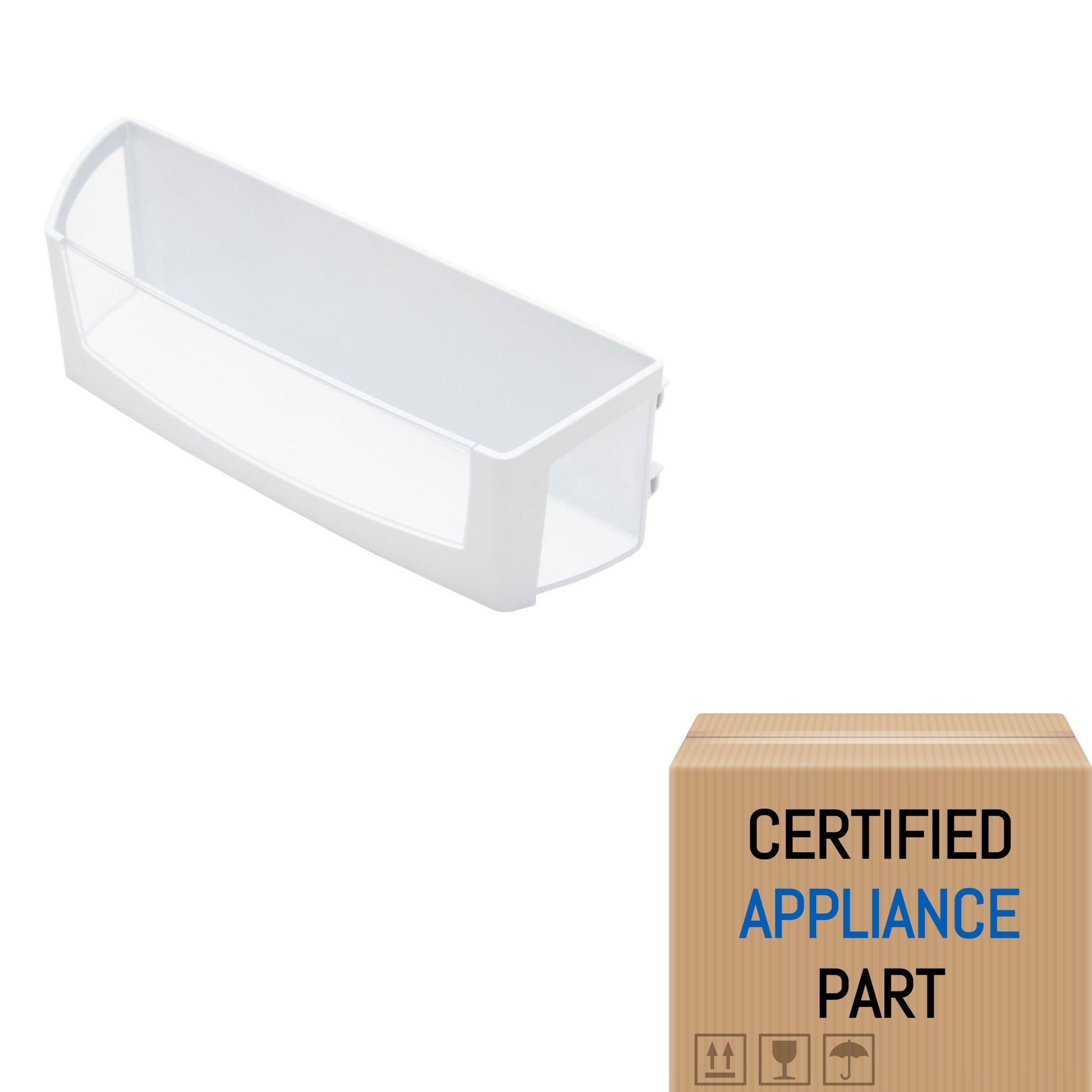 PS11750465-A For Whirlpool Refrigerator Door Shelf Tray White & Clear NR1214