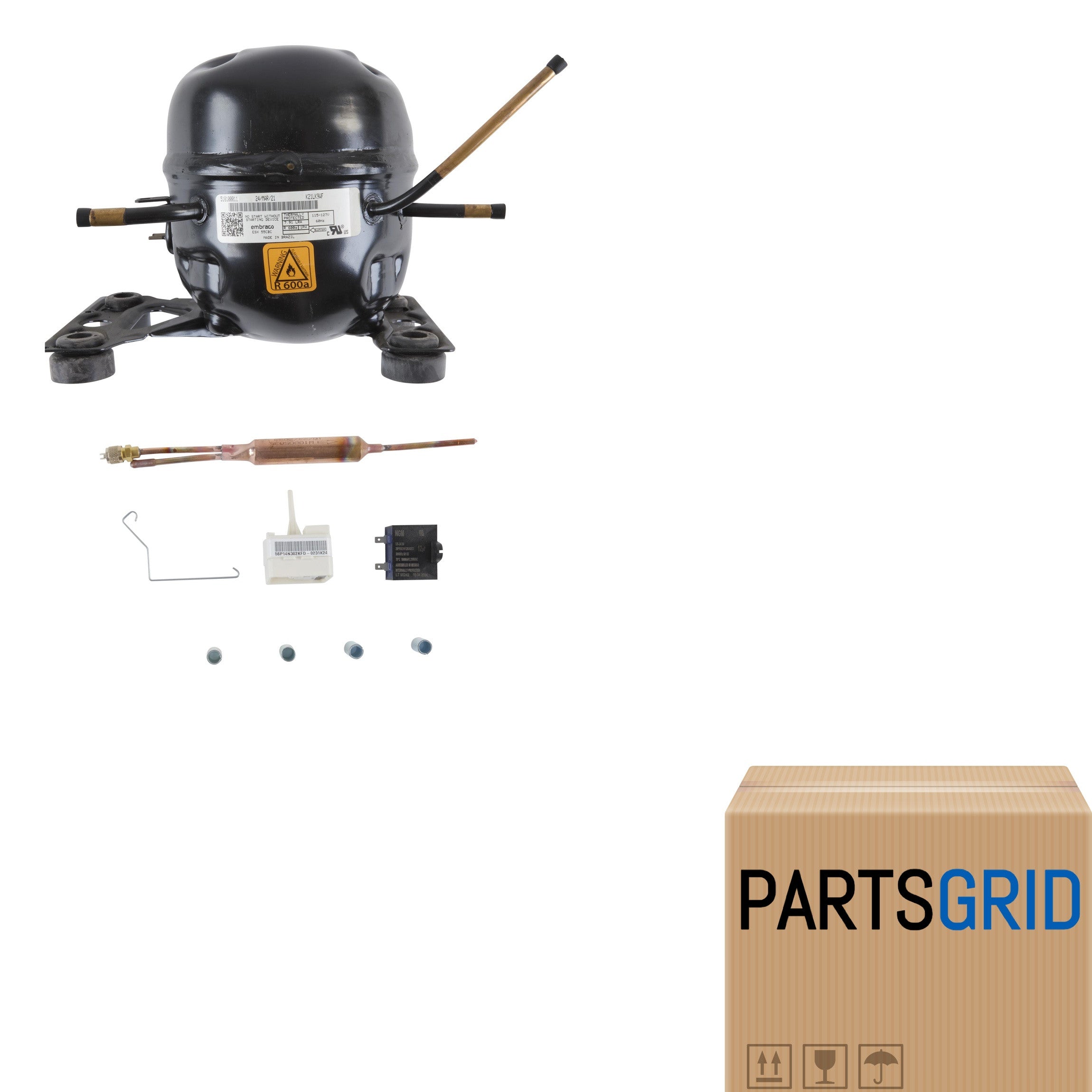 AP7034653-A PS16620272 For OEM Whirlpool Refrigerator Compressor Part # Model